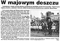 W majowym deszczu Tygodnik Nadwislanski nr1408